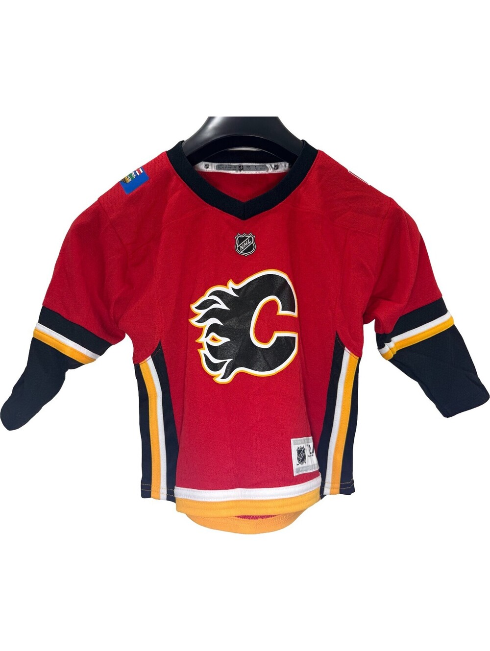 Calgary Flames Toddler Jersey Size 2T/4T NEW NWOT Red Kids NHL Hockey Jersey